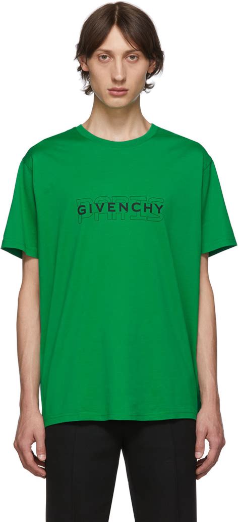 green givenchy t shirt|givenchy t shirts for men.